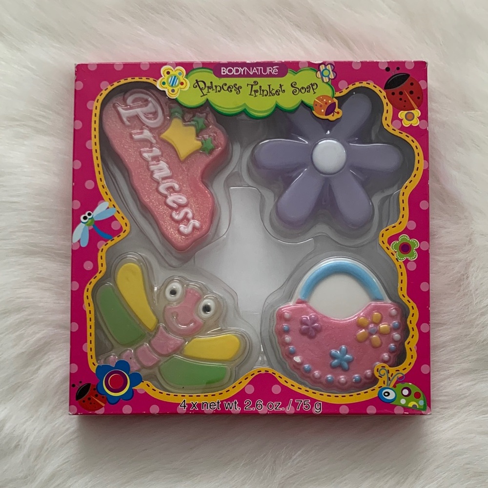 Princess Tablet Soap Set - Pink, Purple, Yellow